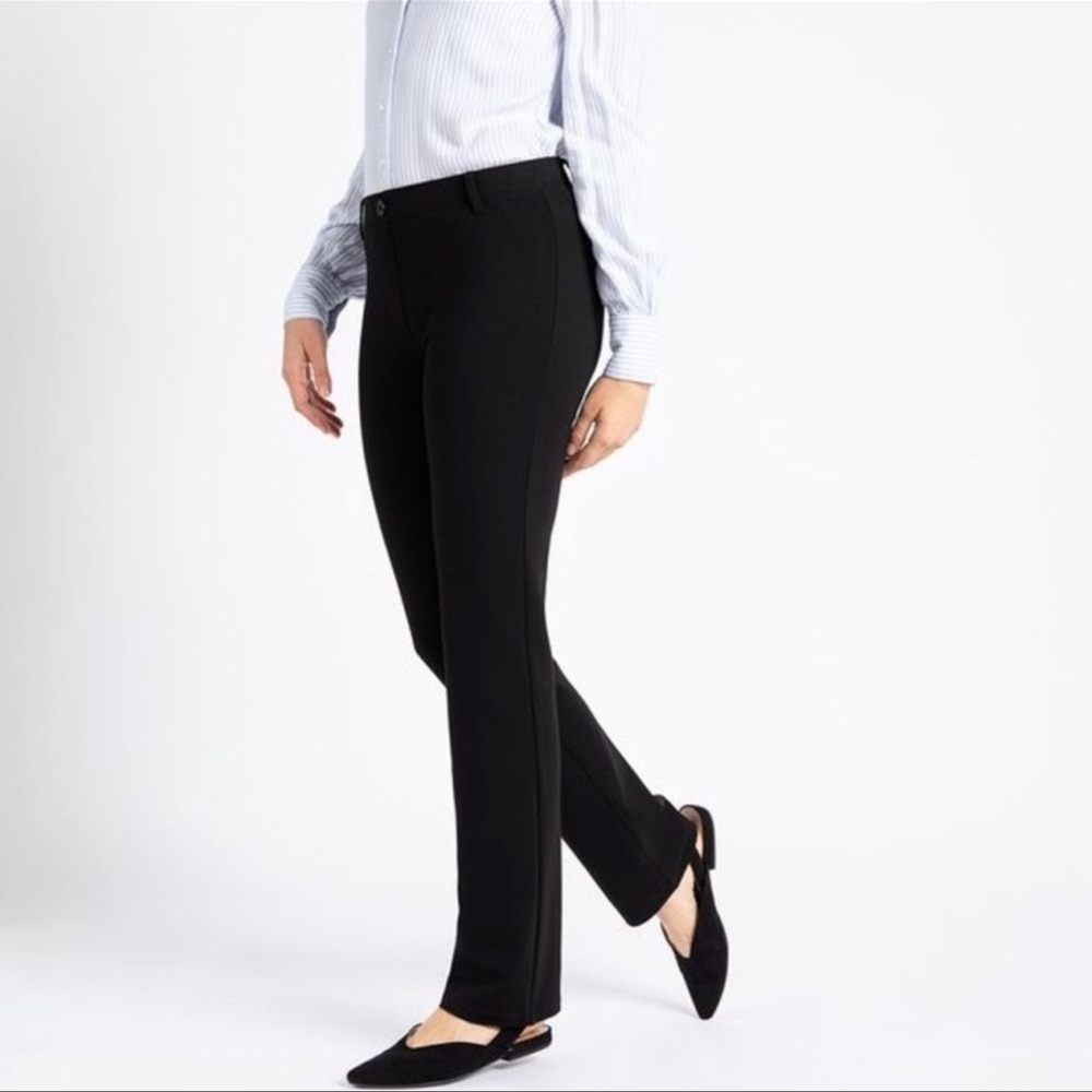 Betabrand Classic Dress Yoga Pant Size Large Long